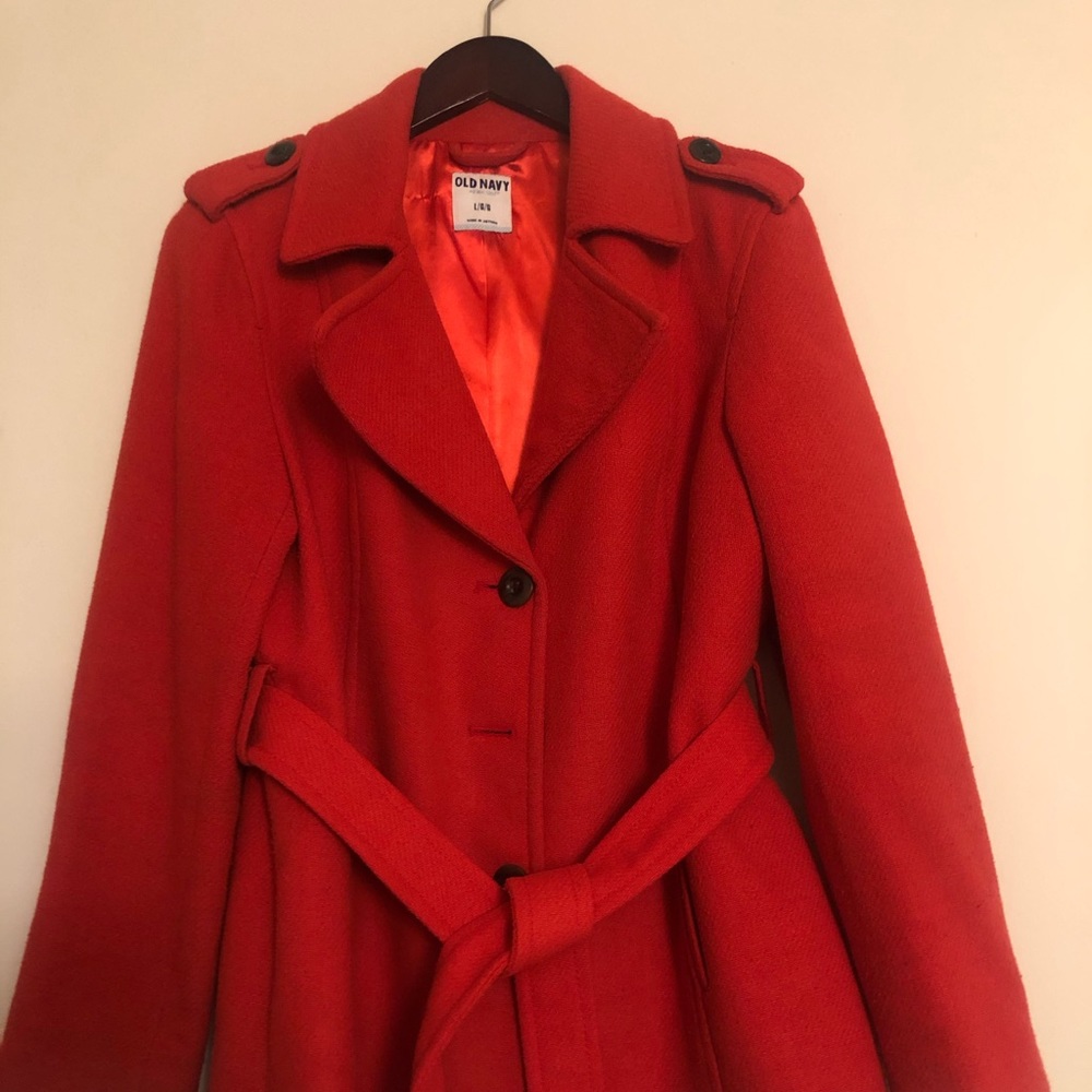 Old Navy Peacoat with waist band